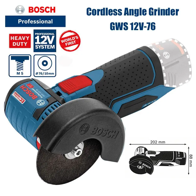 بوش GWS 12V-76 بروفيشنال 12V ج - مراجعة Power Tools Professional وسعره